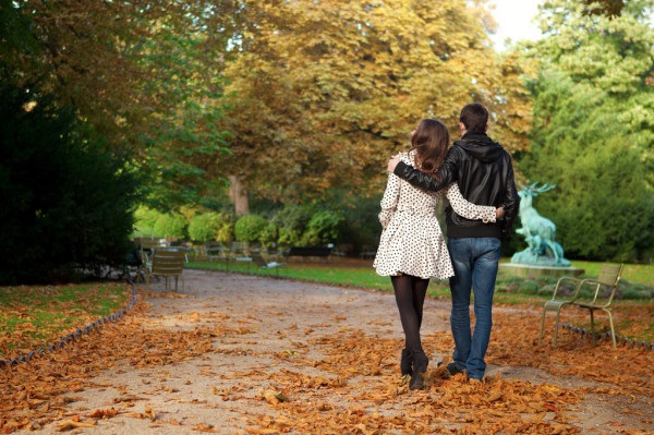 Добірка пари закохані восени