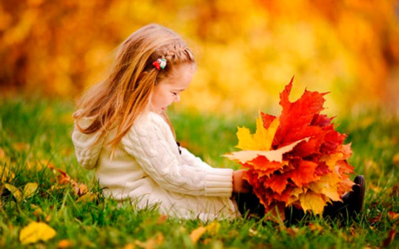 Красиві картинки осінній листопад для дітей
