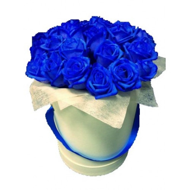 З Днем Народження сині троянди - добірка листівок
