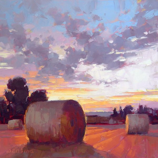 Захід сонця восени — найкращі малюнки та зображення