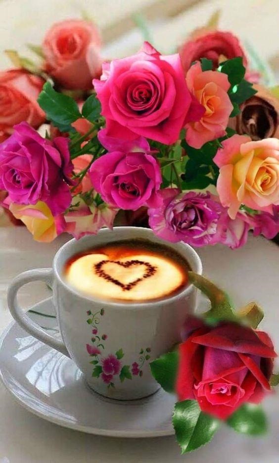 Доброго ранку з троянди красиві листівки для коханих