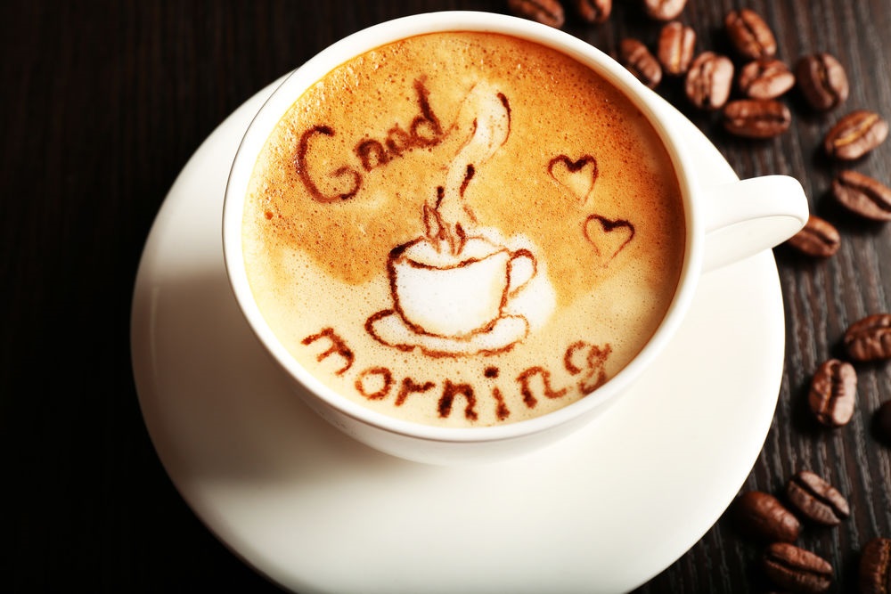 Кухоль кави фото з доброго ранку