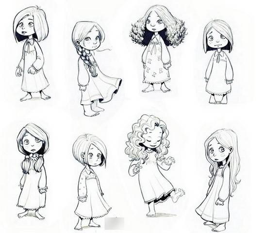 Картинки для малювання 12 років для дівчаток