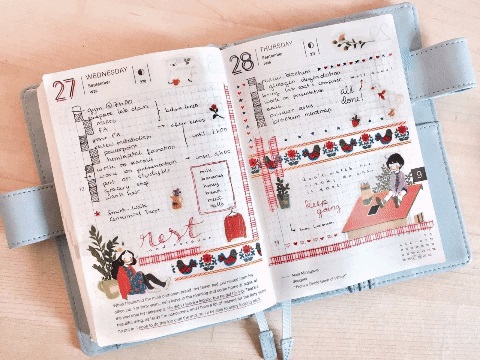 Як оформити красиво щоденник.