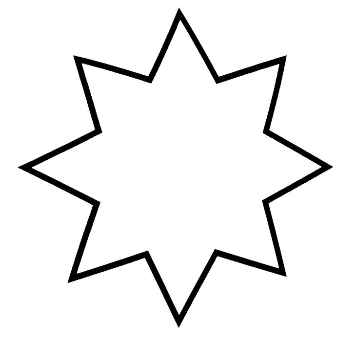 Зображення шаблони зірки