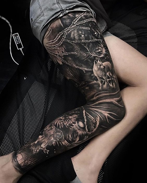 Красиві фото татуювання поршень