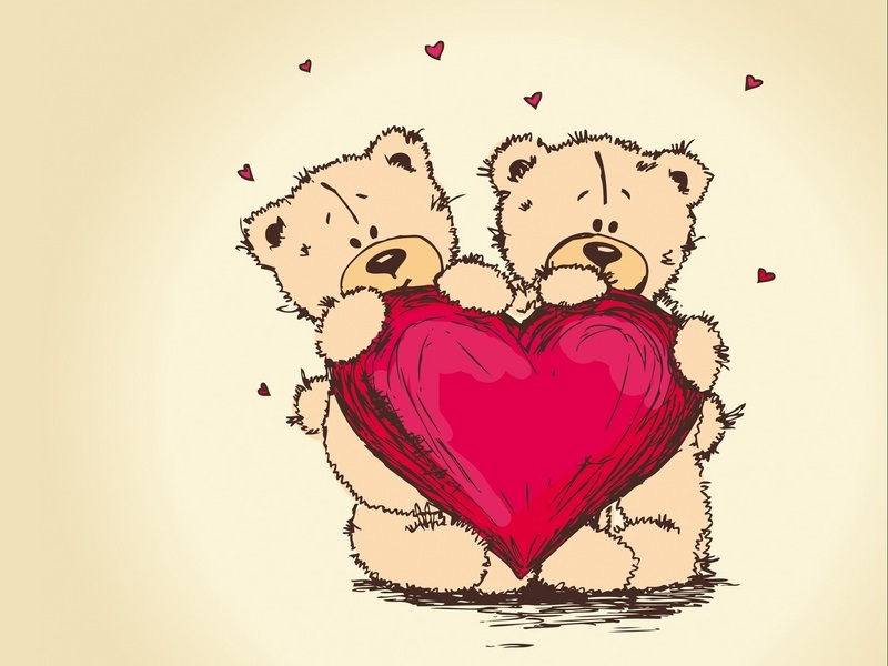 Картинки з ведмедиками про кохання