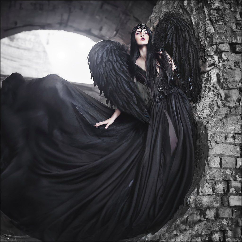 Красиві фото на аватарку чорний ангел