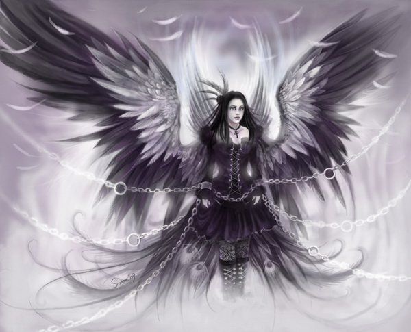 Красиві фото на аватарку чорний ангел
